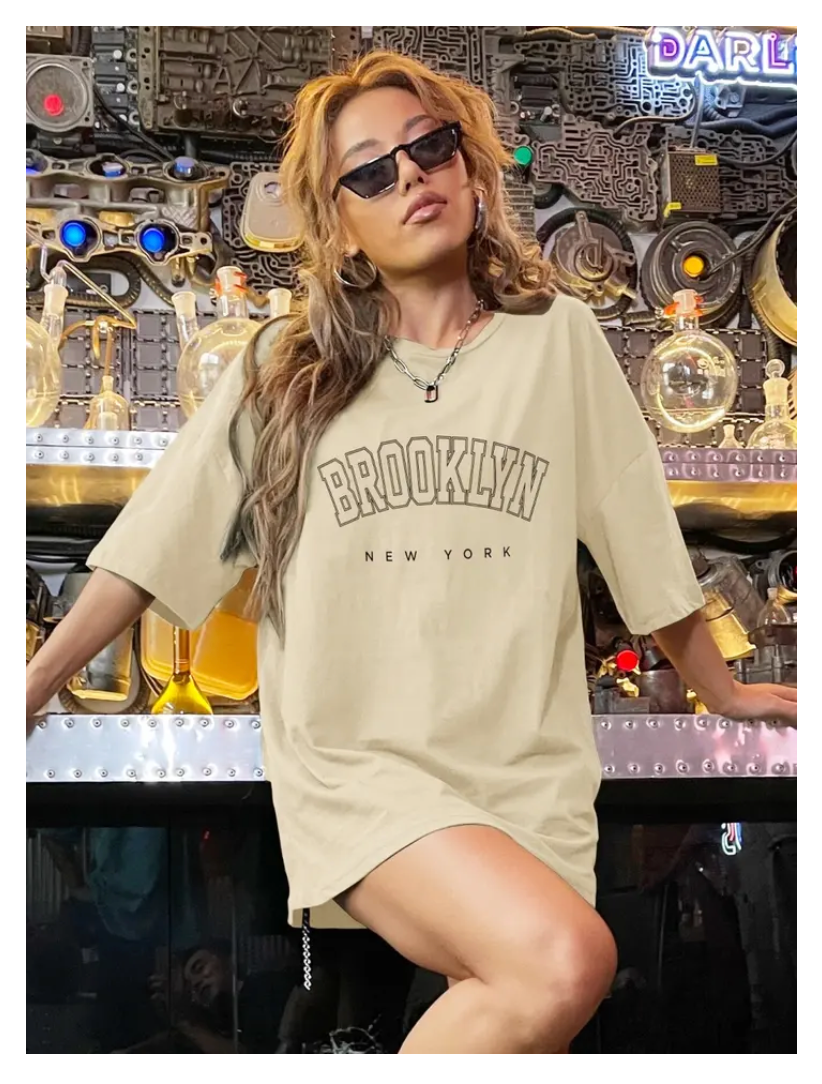 T-shirt oversized Brooklyn