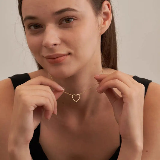Ketting Open Heart